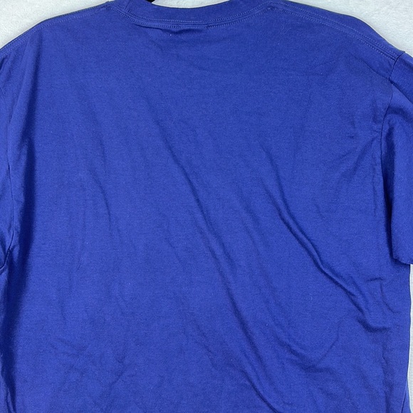 Vintage 1981 Men’s Short Sleeve T-shirt Navy Blue Size XLarge NWT - Picture 9 of 11